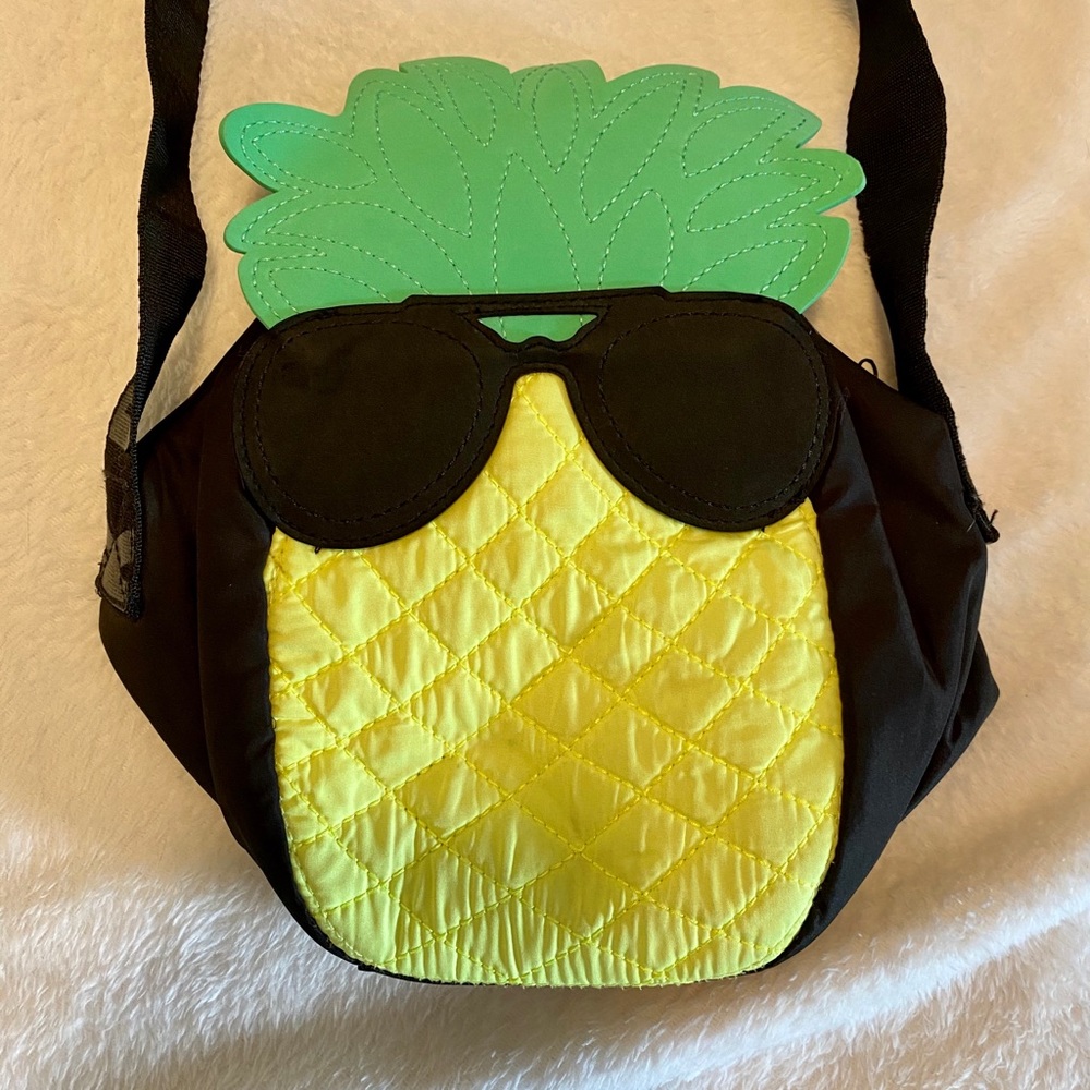 PINK Pineapple Lunch Bag